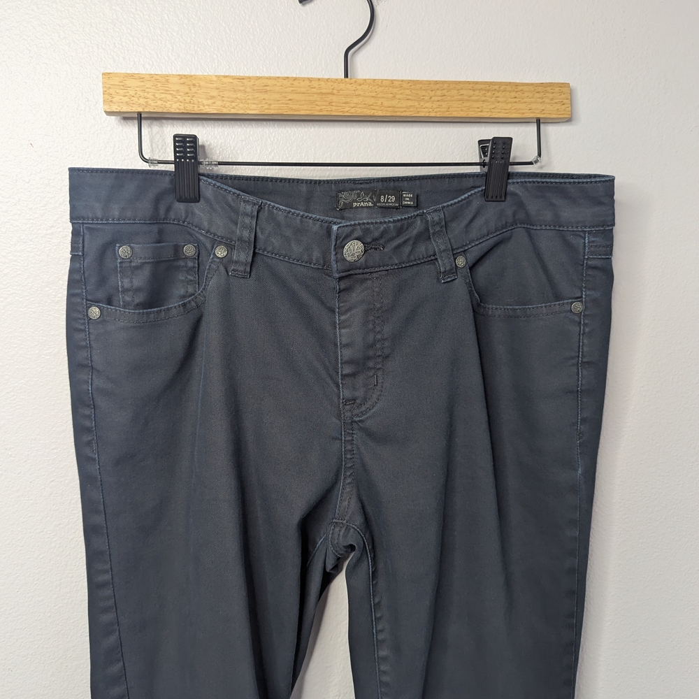 PrAna Women’s Dark‎ Blue Pants Size 8/29 | Stretch Travel Hiking Casual Straight